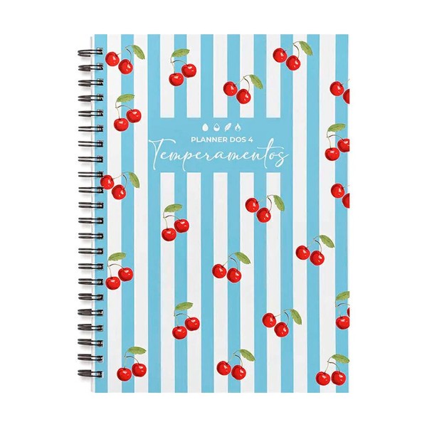 Foto Planner Devocional Dos 4 Temperamentos | Capa Dura Cereja