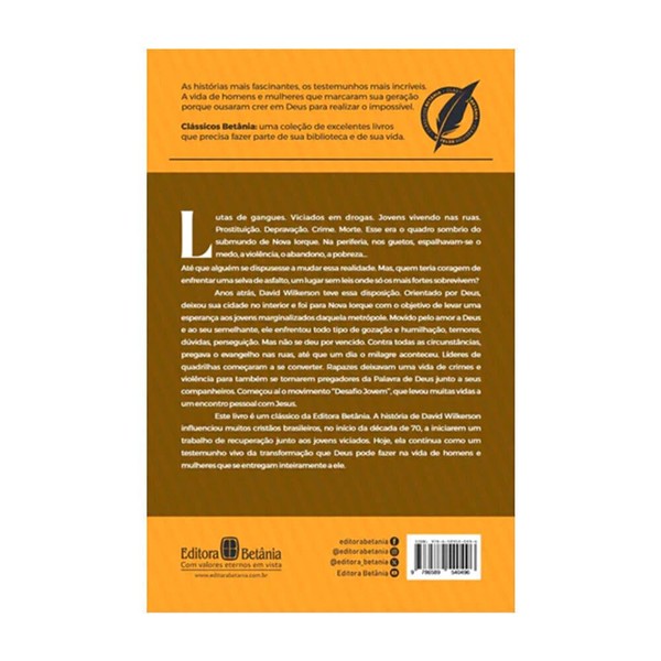 Foto A Cruz e o Punhal - David Wilkerson