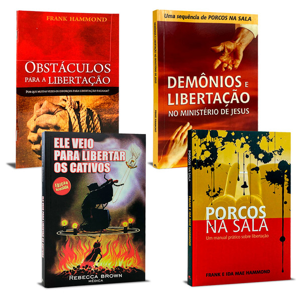 Foto Série 4 Livros | Transformação e Libertação 