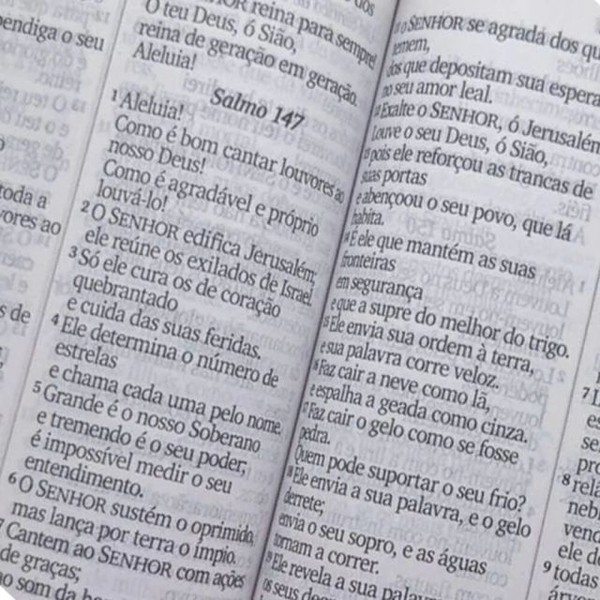 Foto Bíblia Sagrada NVI Letra Jumbo - Victoriana