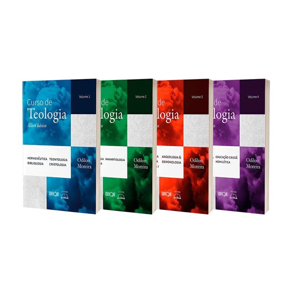 Foto Curso De Teologia Nível Básico: 4 Volumes - Odilon Moreira