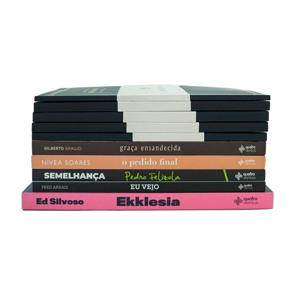 Foto Combo Vida Cristã 10 Livros - Quatro Ventos