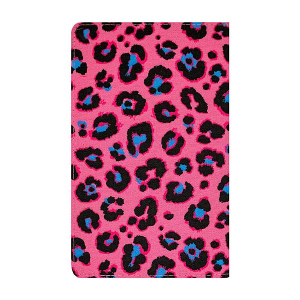 Foto Nova Bíblia Viva Slim Plena Bicolor | Capa Luxo Pink Onça