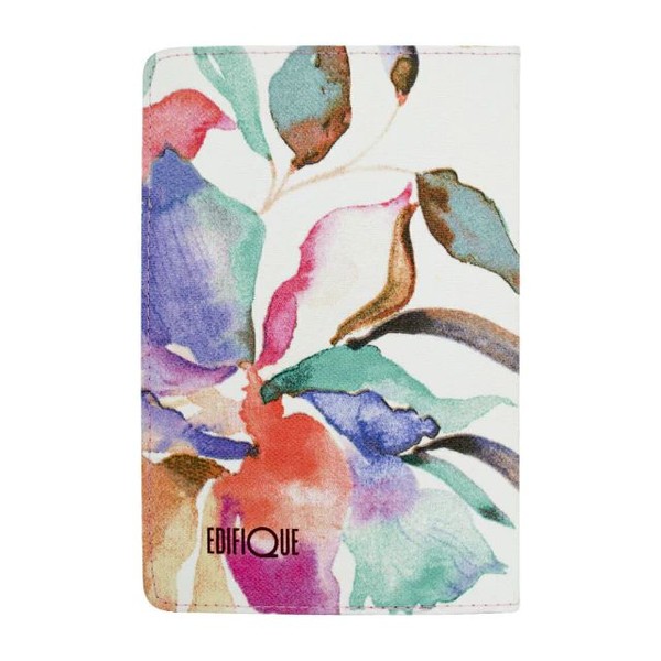 Foto Bíblia Sagrada NVI - Capa Luxo Duotone Rosa Floral Silver
