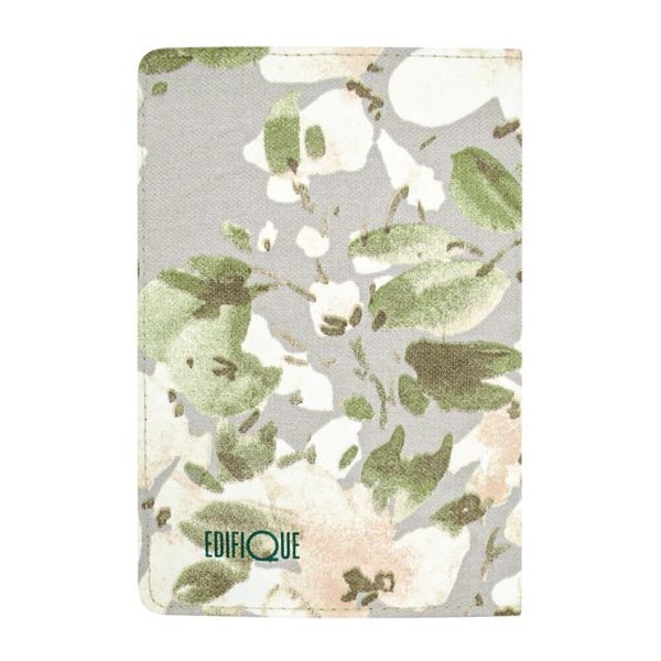 Foto Bíblia Sagrada NVI - Capa Luxo Duotone Verde Floral Silver