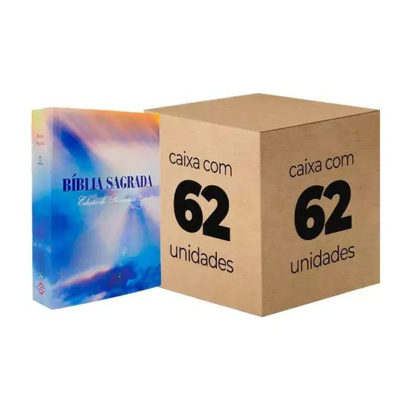 Foto Kit Com 62 Bíblias Para Evangelização Pequena - RC Edição de Promessas