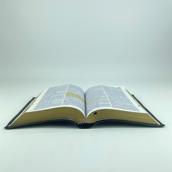 Foto Bíblia Sagrada Letra Hipergigante RC Harpa E Corinhos Capa Luxo Preta