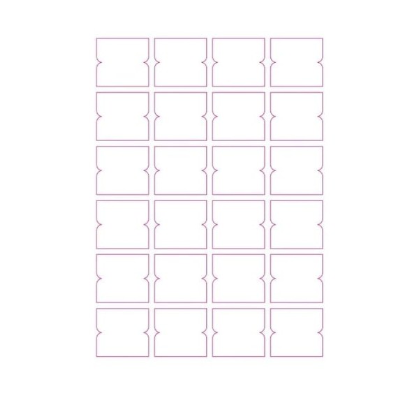 Foto Abas Adesivas Para Bíblia + Índice lateral | Tons de Rosa