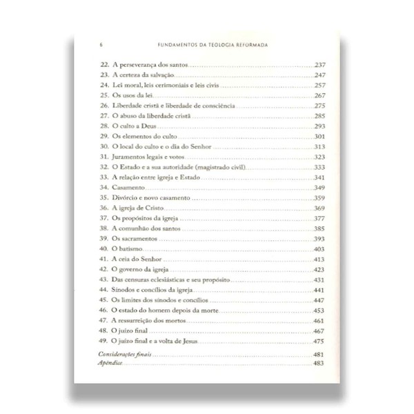 Foto Livro Fundamentos da Teologia Reformada | Augustus Nicodemus Lopes