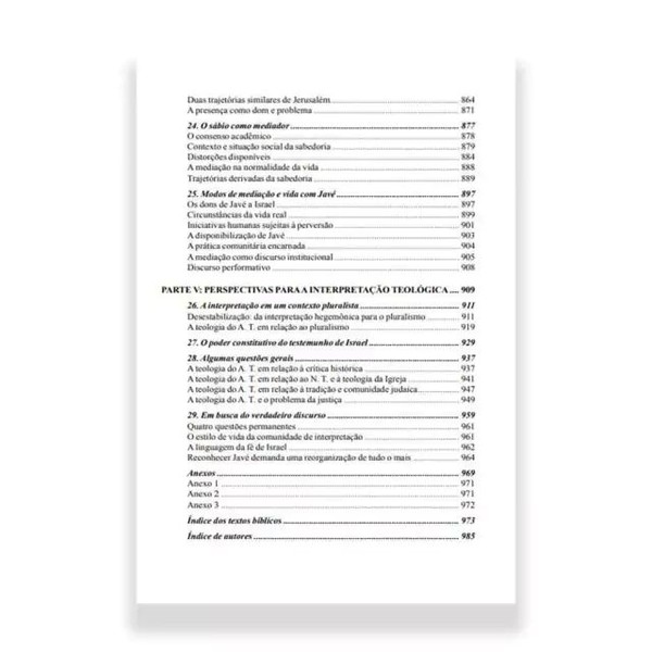 Foto Teologia Do Antigo Testamento | Walter Brueggemann