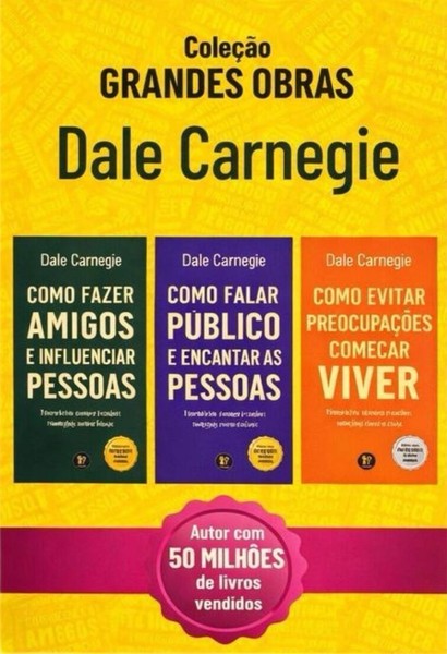 Foto Coleção Box Grandes Obras | Dale Carnegie
