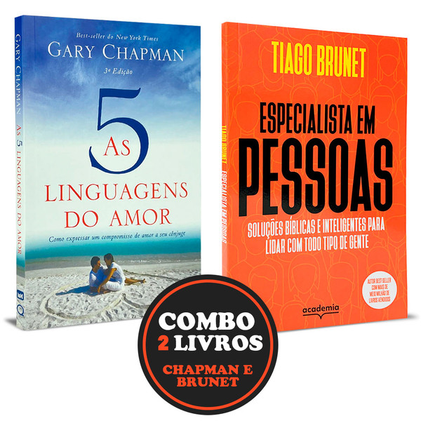 Foto Combo 2 Livros | As 5 linguagens do amor + Especialista em Pessoas