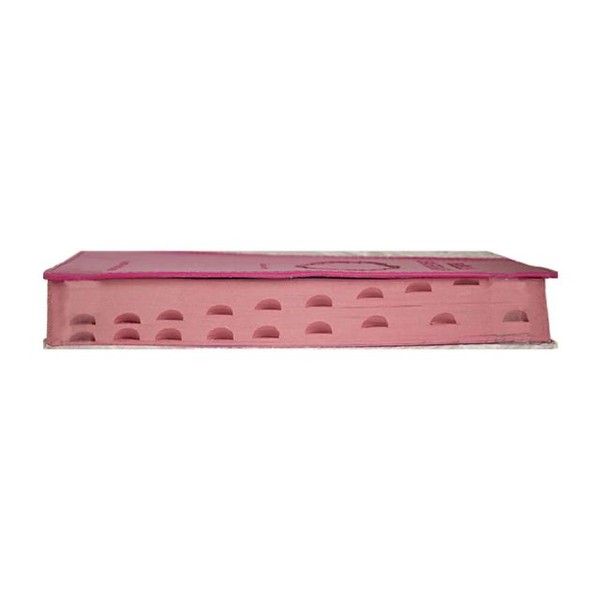 Foto Bíblia ACF Leitura Perfeita Plena | Capa Luxo Pink Floral