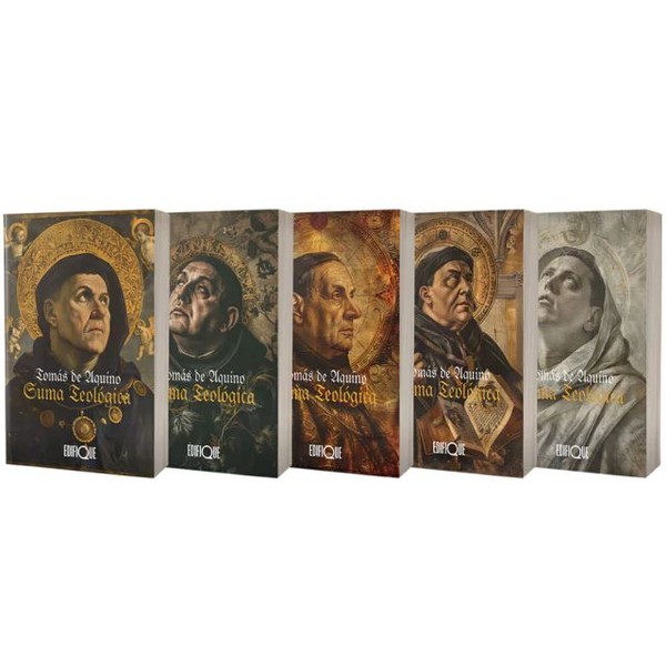 Foto Coleção Suma Teológica Completa 5 Volumes | Tomás de Aquino
