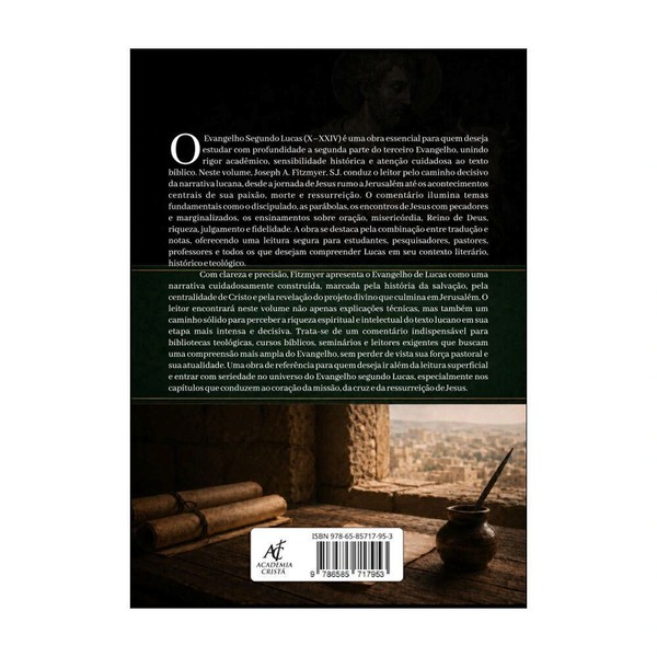 Foto Pré-Venda Coleção O Evangelho Segundo Lucas - Joseph A. Fitzmyer