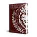 Bíblia Sagrada RC Slim Capa Dura Com Harpa Avivada E Corinhos Leão Vinho
