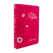 Bíblia Sagrada ARC | Letra Jumbo Com Harpa e Corinhos | Full Color Floral Pink