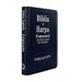Bíblia Sagrada RC com Harpa e Corinhos | Capa Zíper Azul