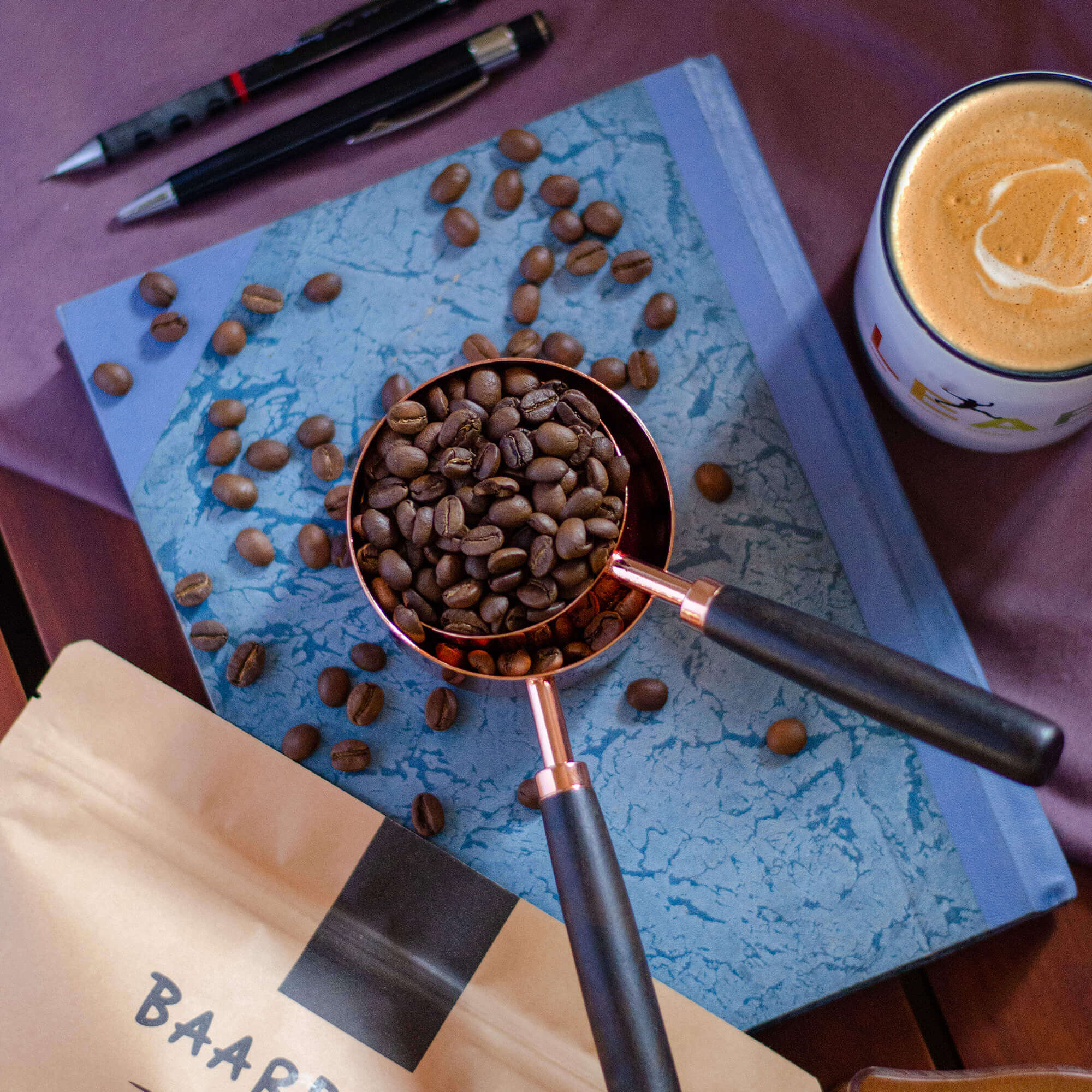 40% Arabica - 60% Robusta Roasted Coffee Beans Bulk Blend - Image 2