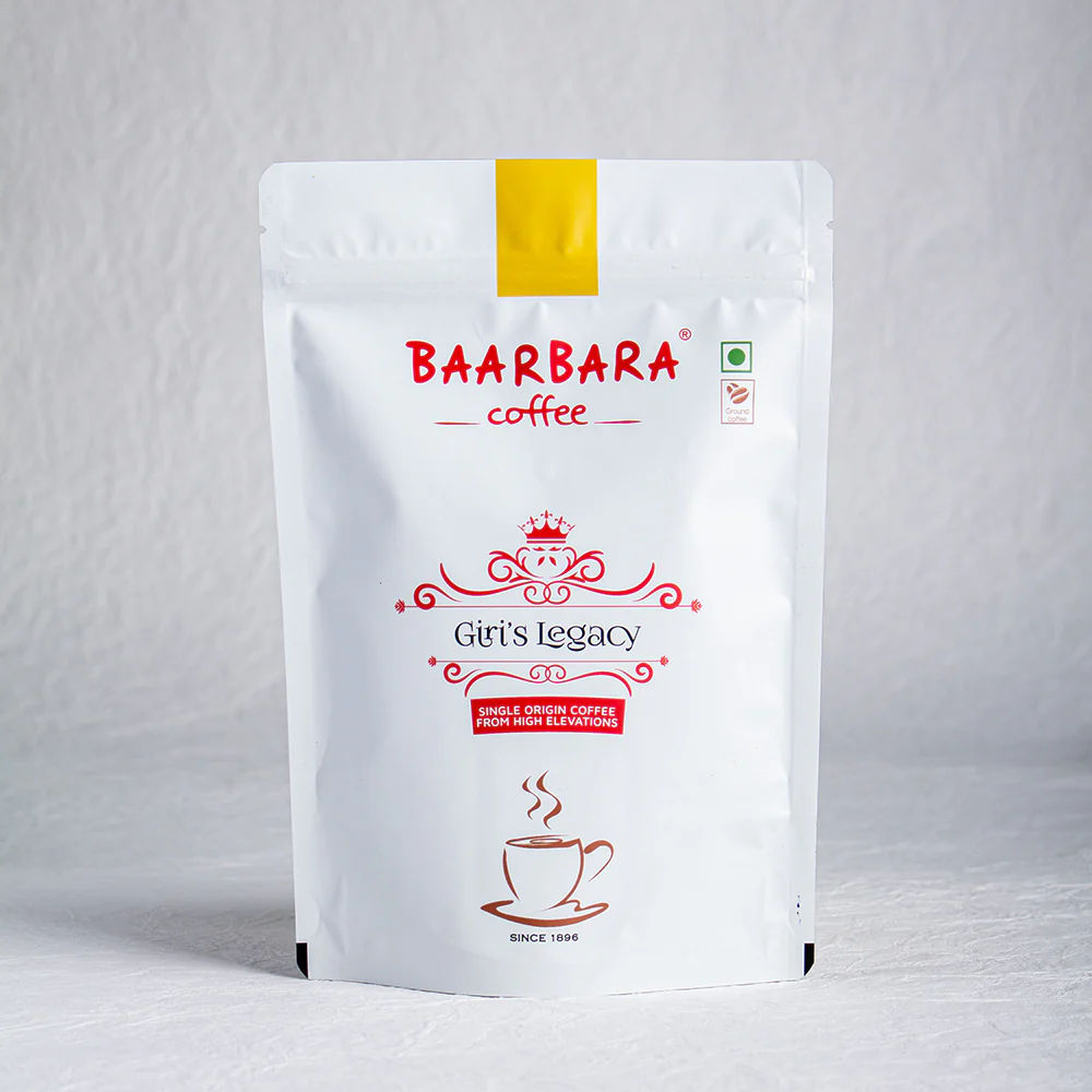 Baarbara Coffee Premium Blended Filter Coffee Powder + Giri's Legacy Premium Filter Coffee Powder - The Ultimate Filter Coffee Duo - Image 2