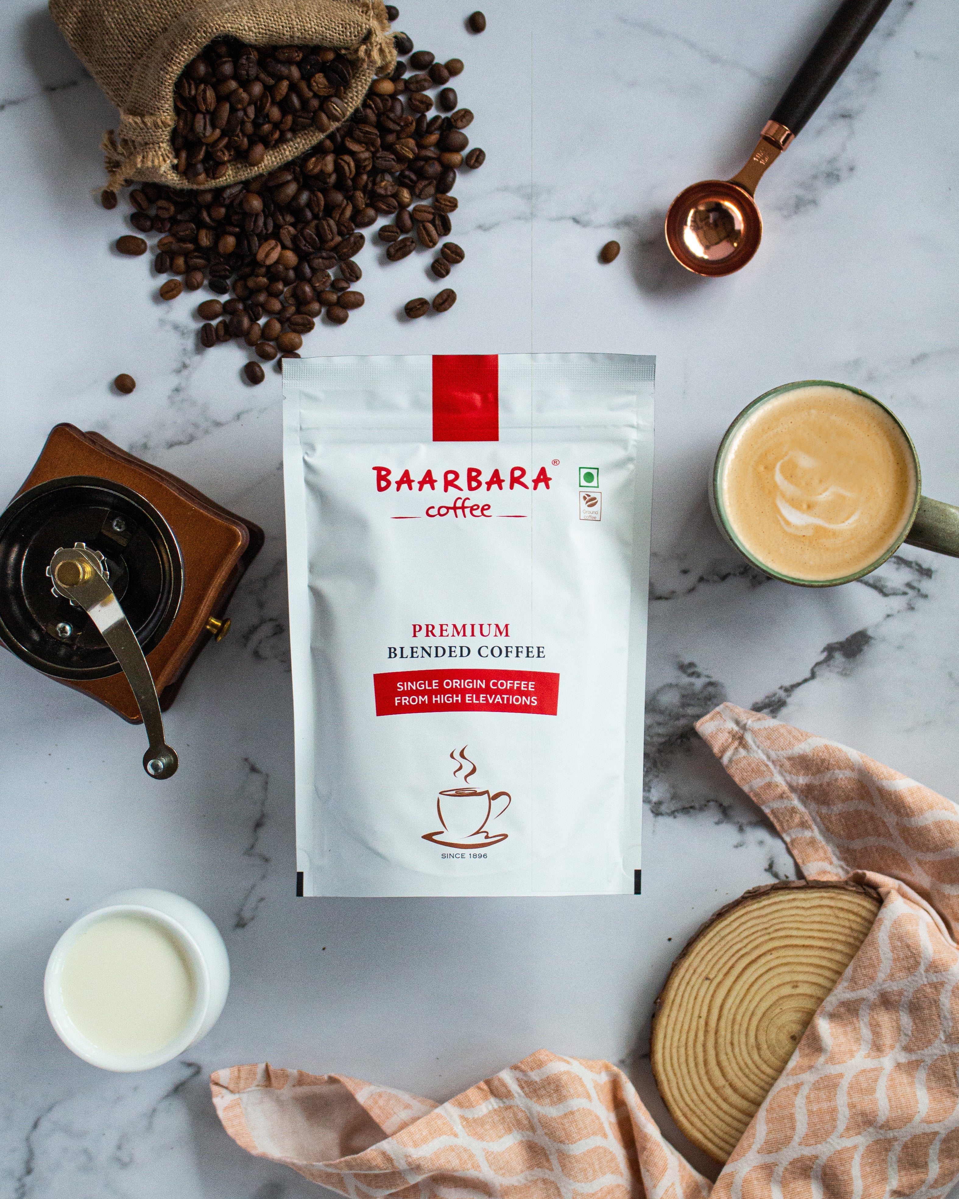Baarbara Coffee Premium Blended Filter Coffee Powder + Giri's Legacy Premium Filter Coffee Powder - The Ultimate Filter Coffee Duo - Image 4