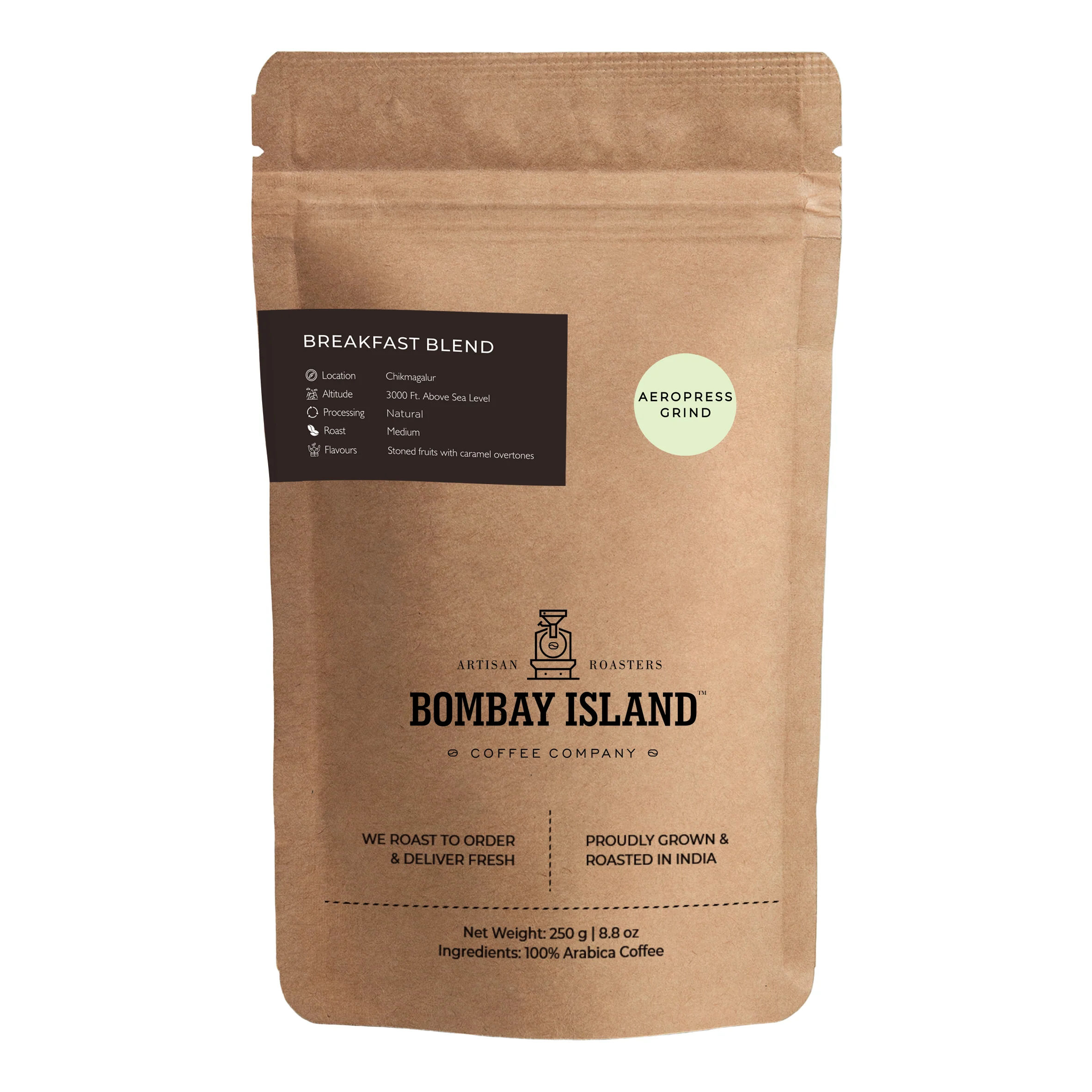 Breakfast Blend - Medium Roast - Stoned fruits with caramel overtones - Image 2