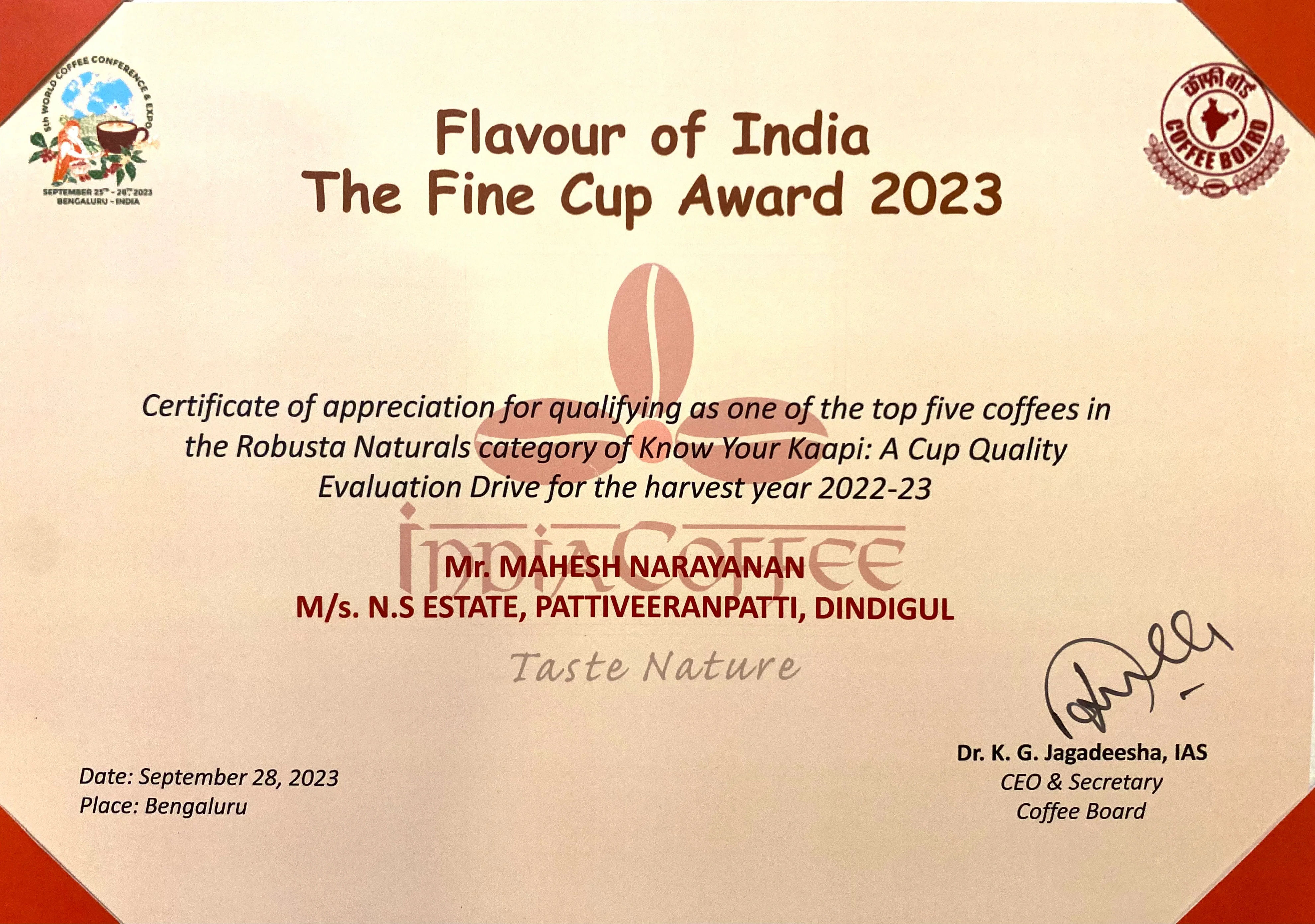 Couverture Canephora - Espresso Roast - Roasted on 24/11 - Image 6