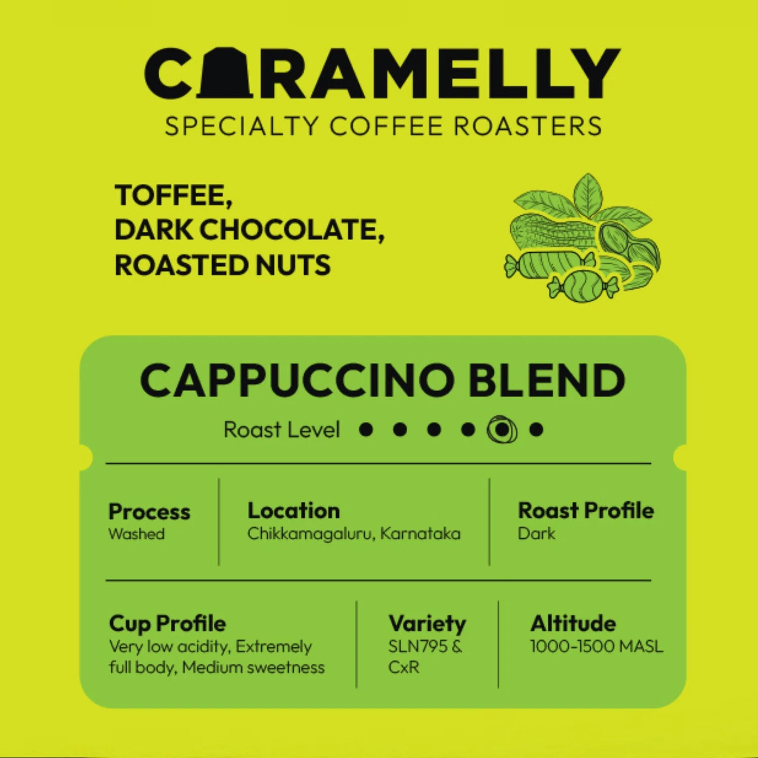 Caramelly Cappuccino Blend Coffee - Caramelly