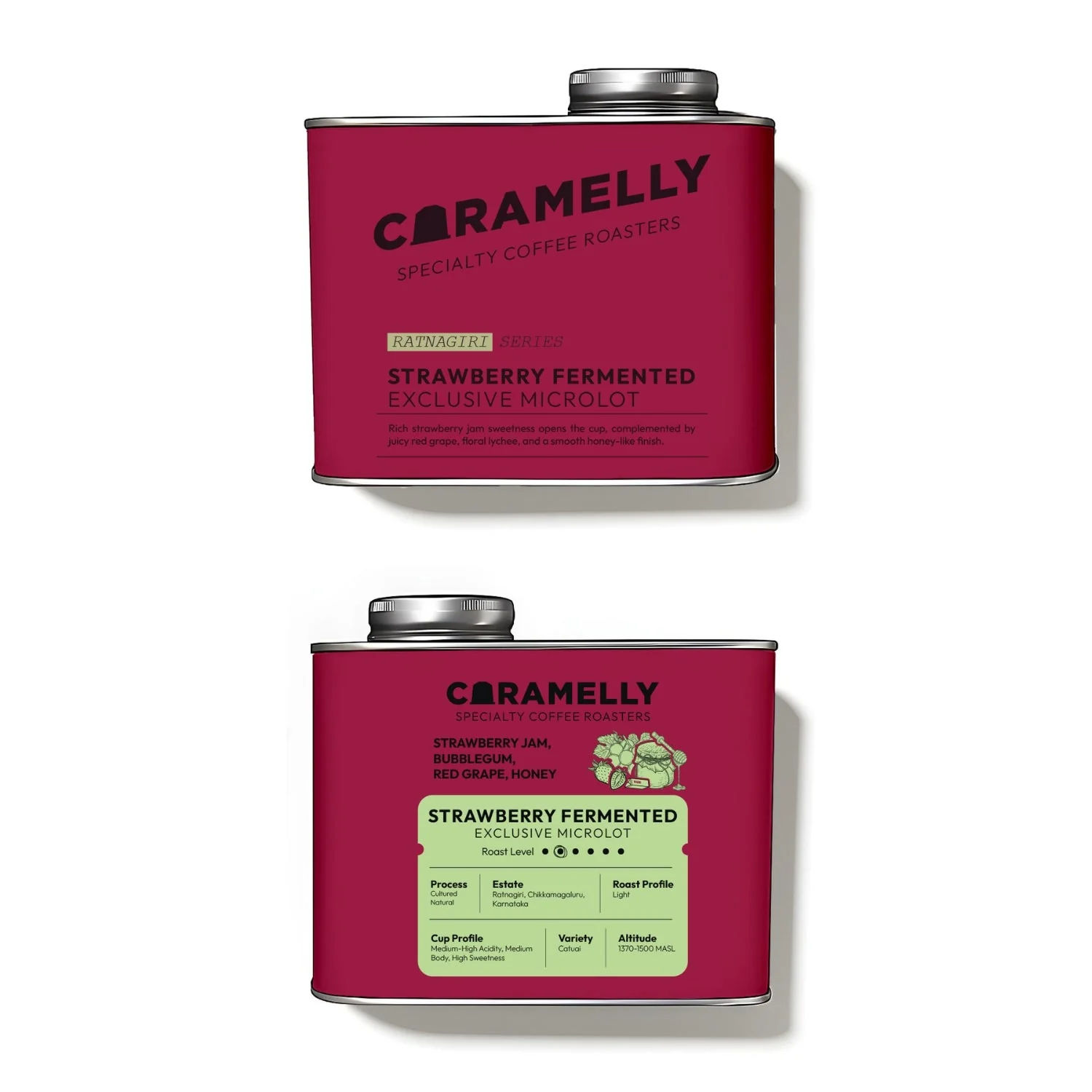 Caramelly Strawberry Fermented  Coffee (Exclusive Microlot) - Image 2