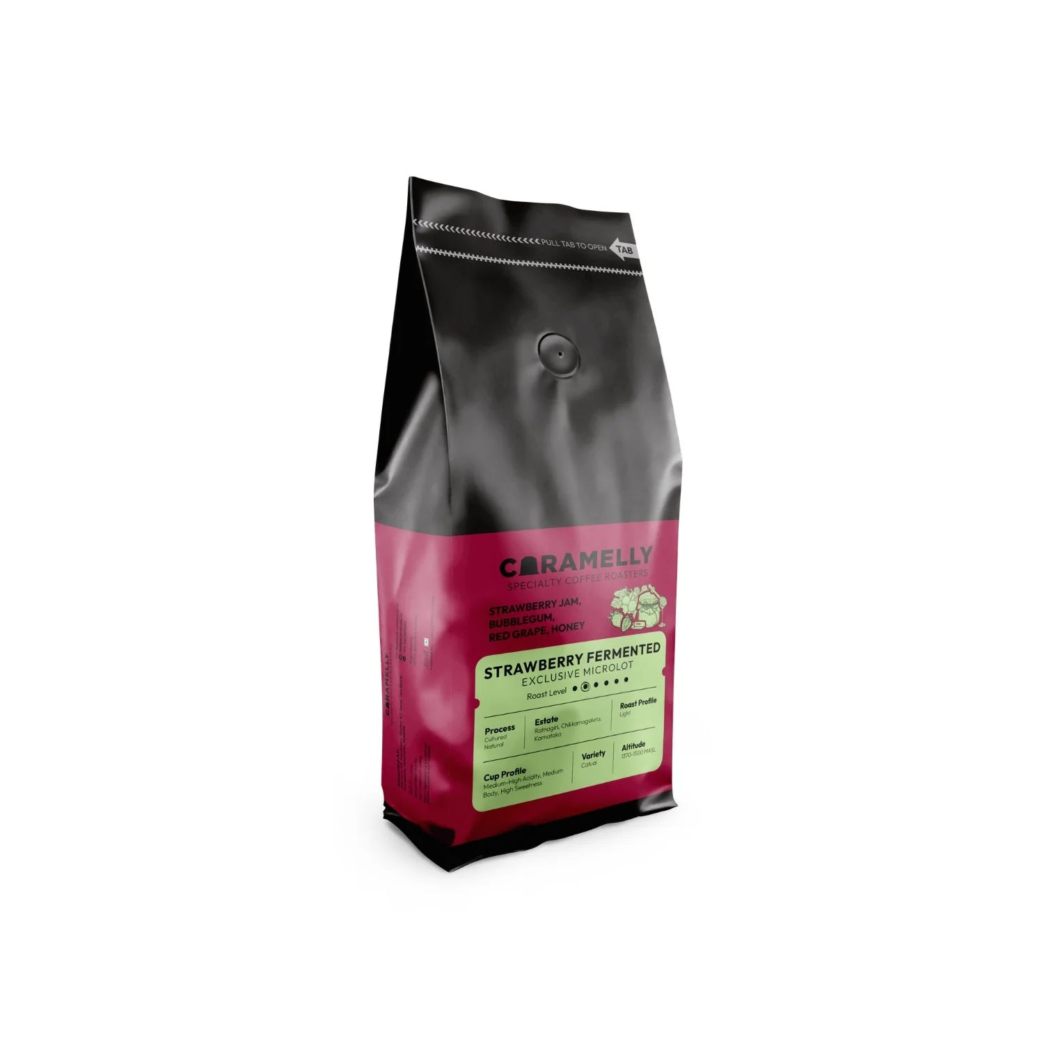 Caramelly Strawberry Fermented  Coffee (Exclusive Microlot) - Image 3