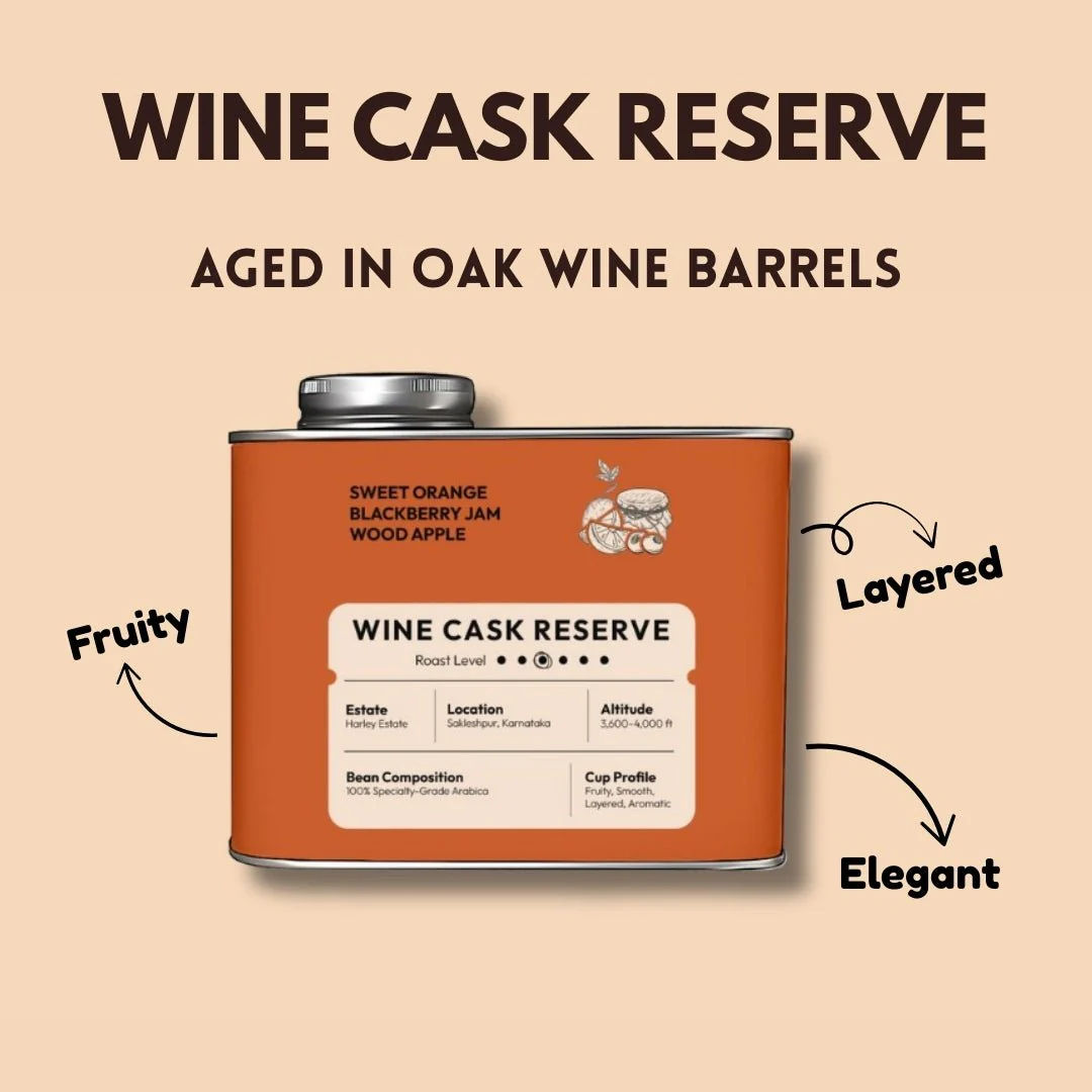 Caramelly Wine Cask Reserve Coffee - Caramelly