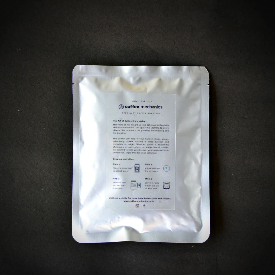 Cold Brew Bags - Barrel Aged Coffee - Coffee Mechanics