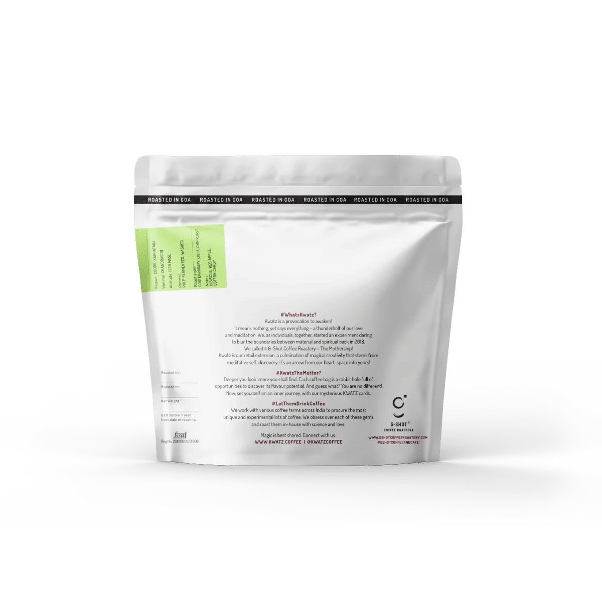 Harangal Estate Fermented Washed Microlot - Chandragiri Arabica Coffee 200g - Image 2