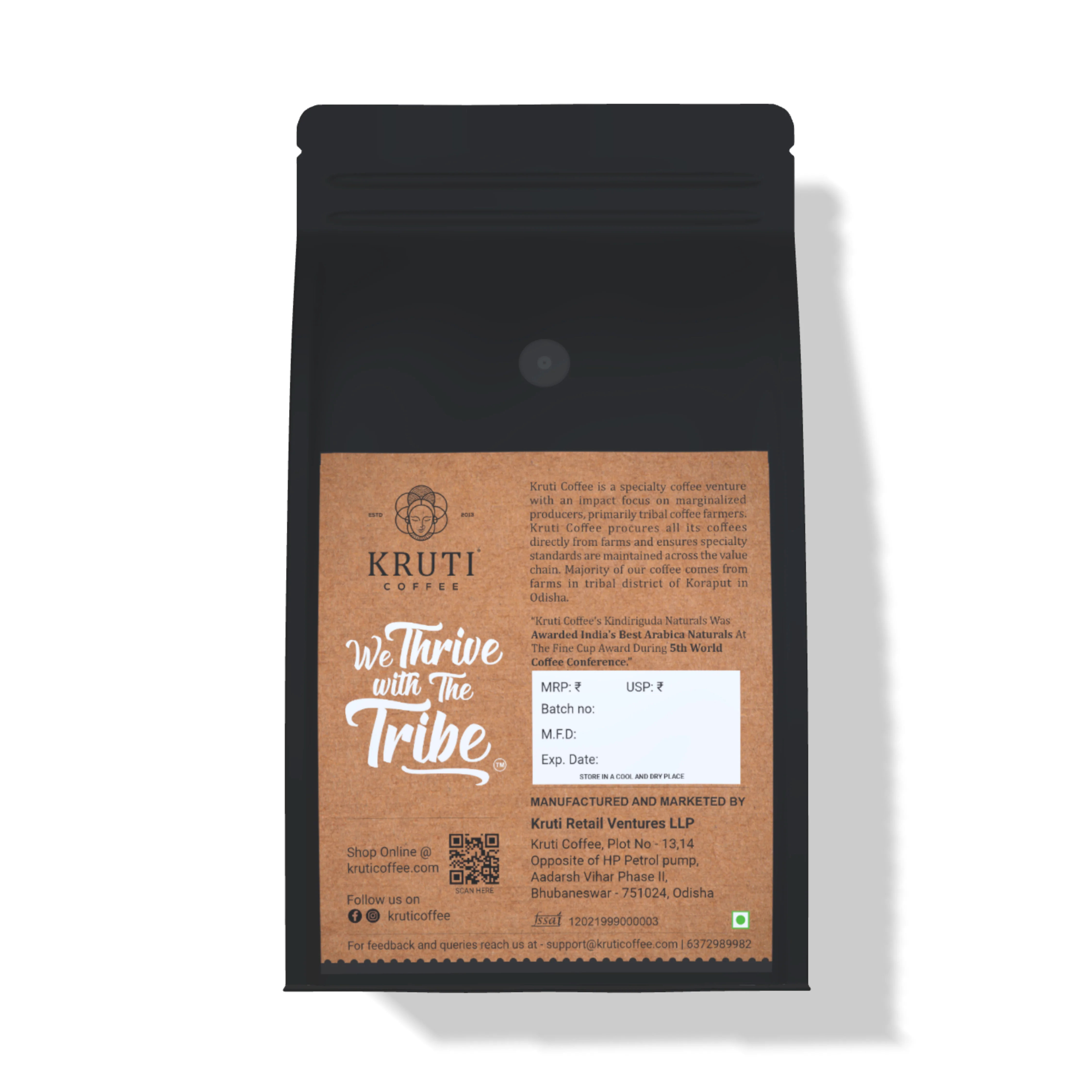Kindiriguda Naturals Trial Pack | 100 G Whole Beans - Image 2