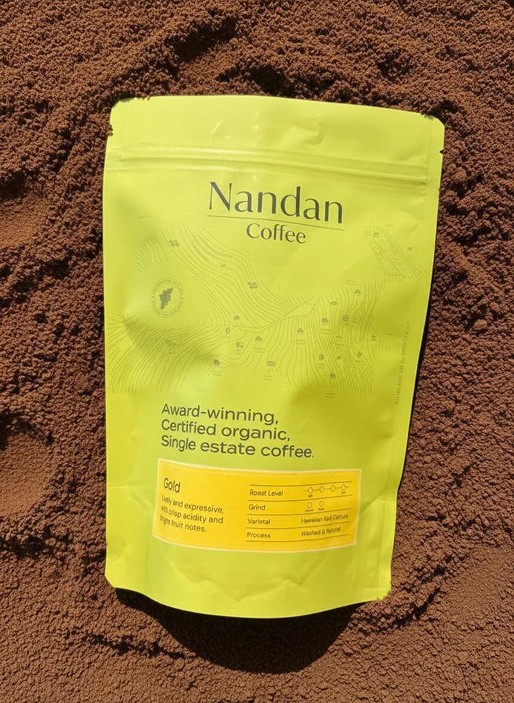 Gold Dark Roast by Nandan Coffee