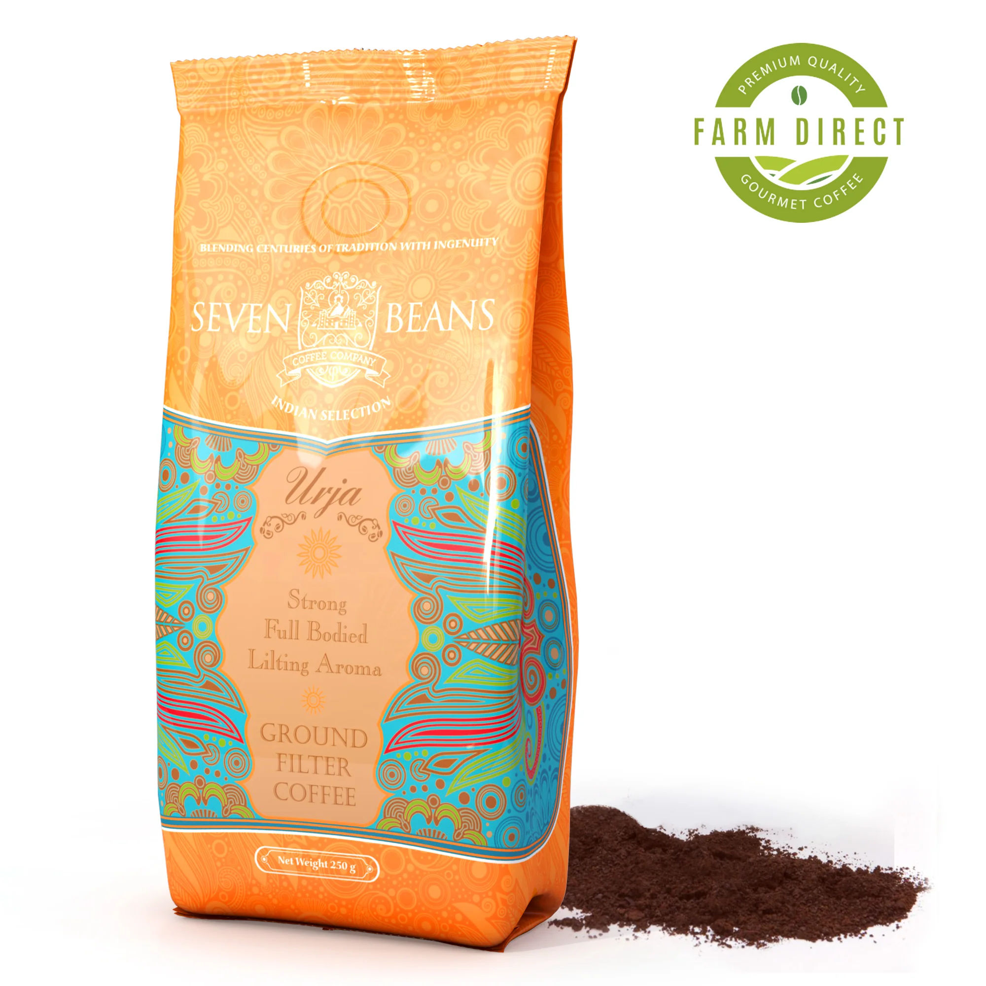 "Urja" Medium Dark Roast, Single Origin, Gourmet Indian Coffee - Image 4