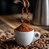 Blend Vayu / ಬ್ಲೆಂಡ್ ವಾಯು / ब्लेंड वायु — medium_dark roast Blend coffee from Bababudangiri