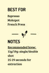 Espresso Blend — medium-dark roast roast Arabica coffee from Chikmagalur