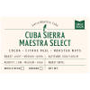 Cuba Sierra Maestra Select — Medium roast Arabica coffee from Sierra Maestra Mountains