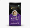 Spressio Classico Misto Dark Roast Ground Coffee - 80% Arabica 20% Robusta. Café-Style Coffee with Extra Body and Crema. A Smooth, Low-Acid Blend Designed for Everyday Espresso and Milk-Based Drinks, Especially Suited for Home Brewing. — medium-dark roast 80% Arabica, 20% Robusta coffee