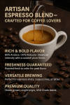Espresso Blend - 80% Arabica / 20% Robusta — dark roast roast 80% Arabica, 20% Robusta coffee