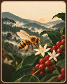 Illustrated plate for the Coorg coffee region
