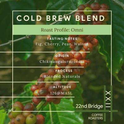 Cold Brew Blend by 22nd Bridge Coffee Roasters
