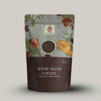 House Blend Coffee – Medium Roast by 6 Degrees Coffee