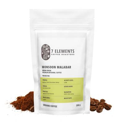 Monsoon Malabar by 7 Elements Coffee Roasters