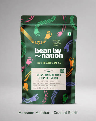 Monsoon Malabar - Morning Mist (Light Roast) by Bean By Nation