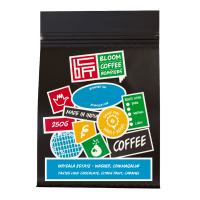 Hoysala Estate - Washed - Chikmagalur - Medium Dark Roast by Bloom Coffee Roasters