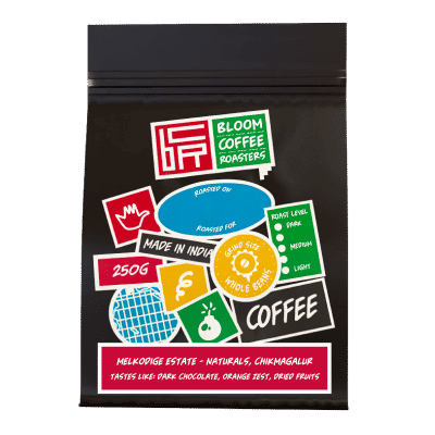 Melkodige Estate - Naturals - Chikmagalur - Vienna Roast by Bloom Coffee Roasters