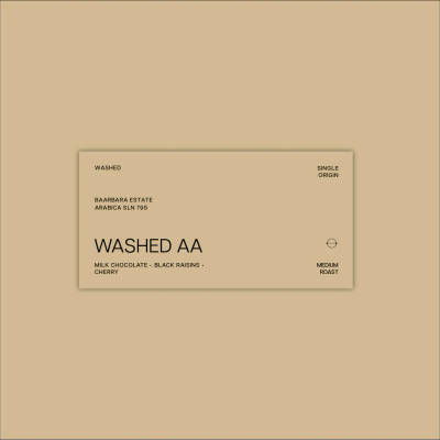 Baarbara Washed AA by Caarabi Coffee