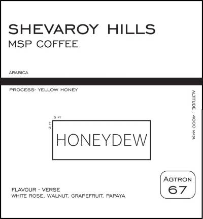Honey Dew-Msp Yellow Honey by Caffeination Roasters